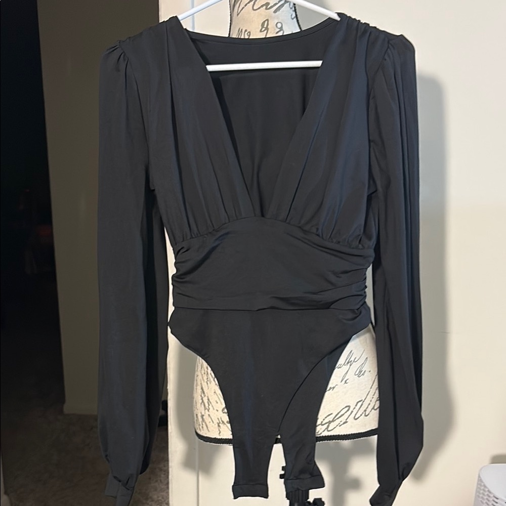Elegant Black Women's Top (Gently Used)